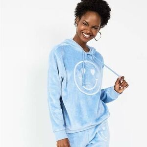 NWOT Mighty Fine Super Soft Smiley Hoodie